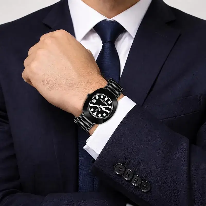 PIRASO DO-ROL Black Dial Black Chain Men’s Watch piraso do-rol black chain mens watch