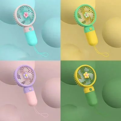 Shopsy Rechargeable Portable Mini Fan with Lanyard Shopsy Rechargeable Portable Mini Fan