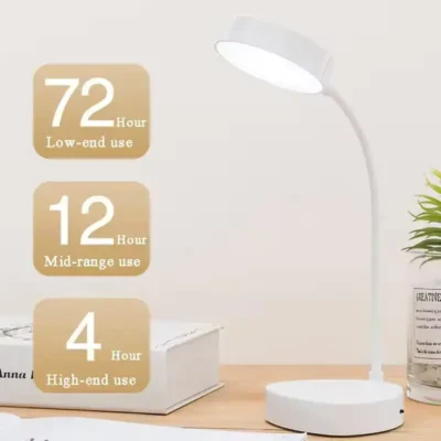 Shopsy Rechargeable Touch Control Desk Lamp