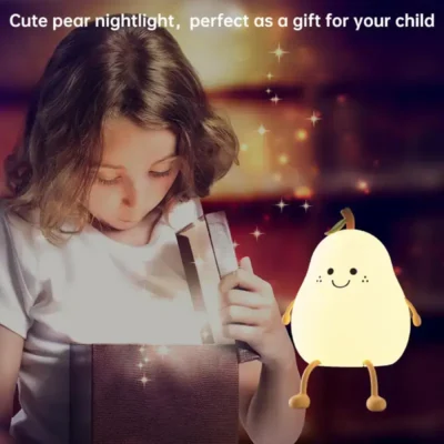 Shopsy Silicone Pear Night Lamp