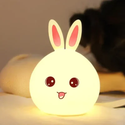 Shopsy Silicone Rabbit Night Light