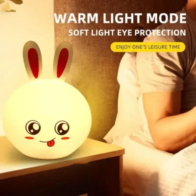 Shopsy Silicone Rabbit Night Light