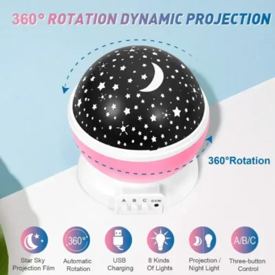 Shopsy Star Master Galaxy Night Projector Lamp