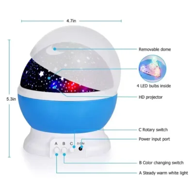 Shopsy Star Master Galaxy Night Projector Lamp