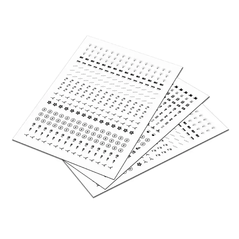 Shopsy 600-Piece Switch Board Sticker Set - 27 Designs, Self-Adhesive Shopsy Switch Board Sticker Set