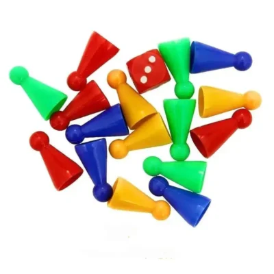 Shopsy 2-in-1 Wooden Ludo and Snakes & Ladders Board