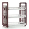 Shopsy 3-Tier Slim Plastic Storage Rack