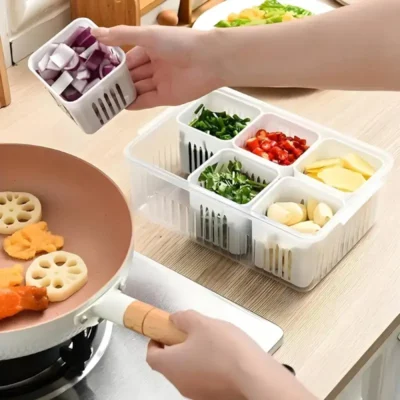 Shopsy Airtight Fridge Storage Container