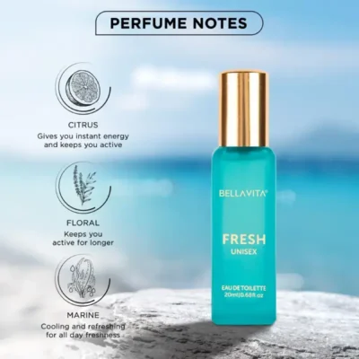 Bella Vita Luxury FRESH Unisex EDT - 20ml Long-Lasting Fragrance Bella Vita FRESH Unisex EDT