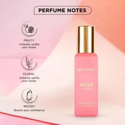 Bella Vita Organic Rose Woman EDP - 20ml Long-Lasting Fragrance Bella Vita Rose Woman EDP