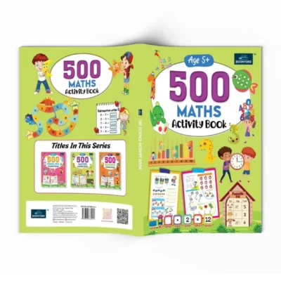 Bookford 500 Maths Activity Book for Kids
