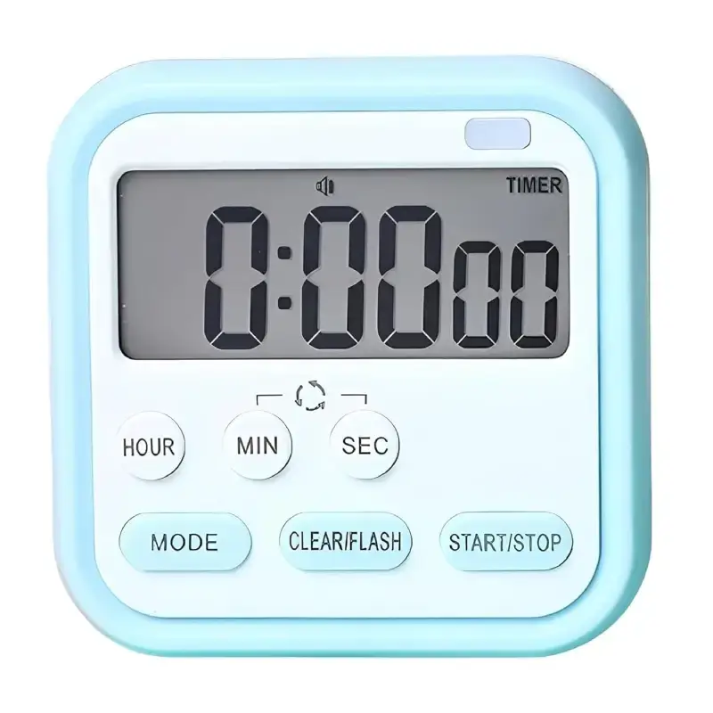 Shopsy Digital Kitchen Timer & Stopwatch with Magnetic Stand - Multicolor Shopsy Digital Kitchen Timer & Stopwatch