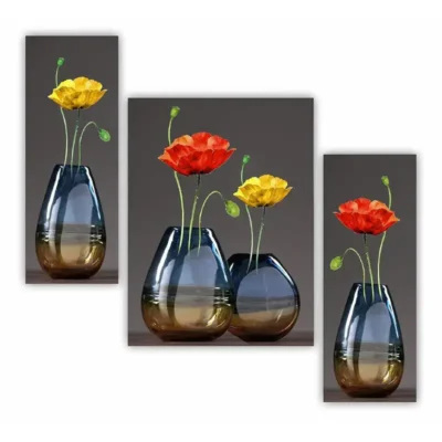 Shopsy Floral Modern Art Wall Paintings