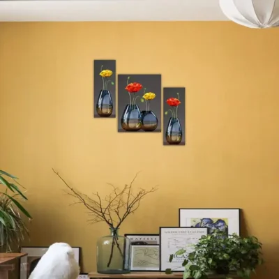 Shopsy Floral Modern Art Wall Paintings