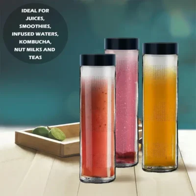 Shopsy Glass Water Bottles