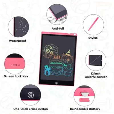 Shopsy 8.5-Inch LCD Writing Tablet for Kids Ages