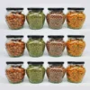 Shopsy Matka Shape Glass Jars