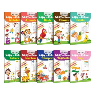 My First Colouring Combo - 10 Kids’ Colouring Books