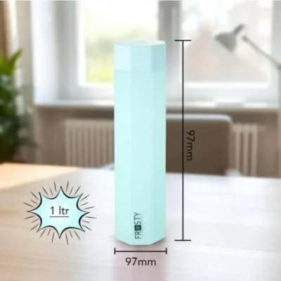 Shopsy Premium Octa Fridge Water Bottles with Mat Finish - 1L, Pack of 6, Multicolor Shopsy Premium Octa Fridge Water Bottles