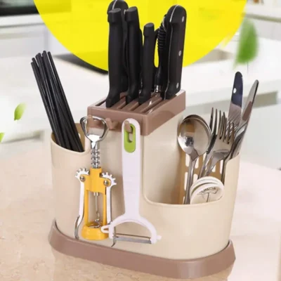 Shopsy plastic cutlery holder