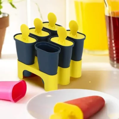 Shopsy Reusable Food-Grade Plastic Popsicle Moulds