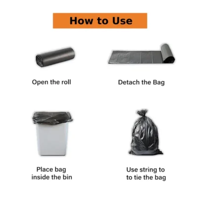 Shopsy Premium Biodegradable Garbage Bags