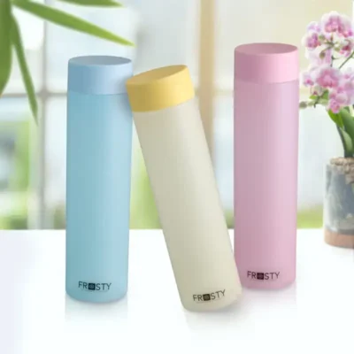 Shopsy Premium Round Fridge Water Bottles with Mat Finish - 1L, Pack of 6, Multicolor Shopsy Premium Round Fridge Water Bottles