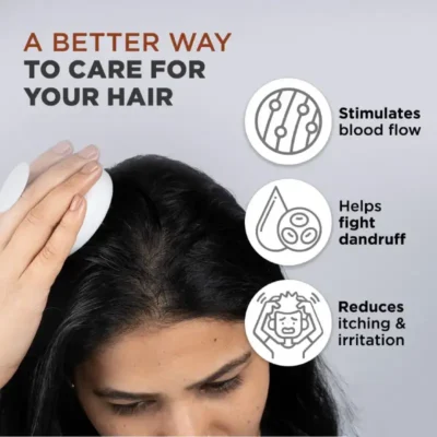Shopsy Round Scalp Massager & Shampoo Brush with Soft Bristles Shopsy Round Scalp Massager & Shampoo Brush