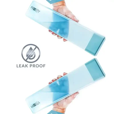 Shopsy Premium Square Fridge Water Bottles with Mat Finish - 1L, Pack of 6, Multicolor Shopsy Premium Square Fridge Water Bottles