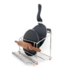 Stainless Steel Chakla Belan Tawa Chimta Wall-Mount Stand