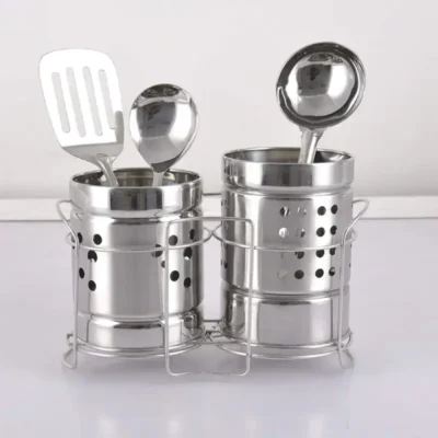 Shopsy Stainless Steel Cutlery Holder Set