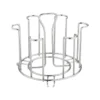 Shopsy Stainless Steel Round Glass Holder