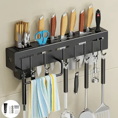Shopsy Stainless Steel Wall-Mount Kitchen Shelf