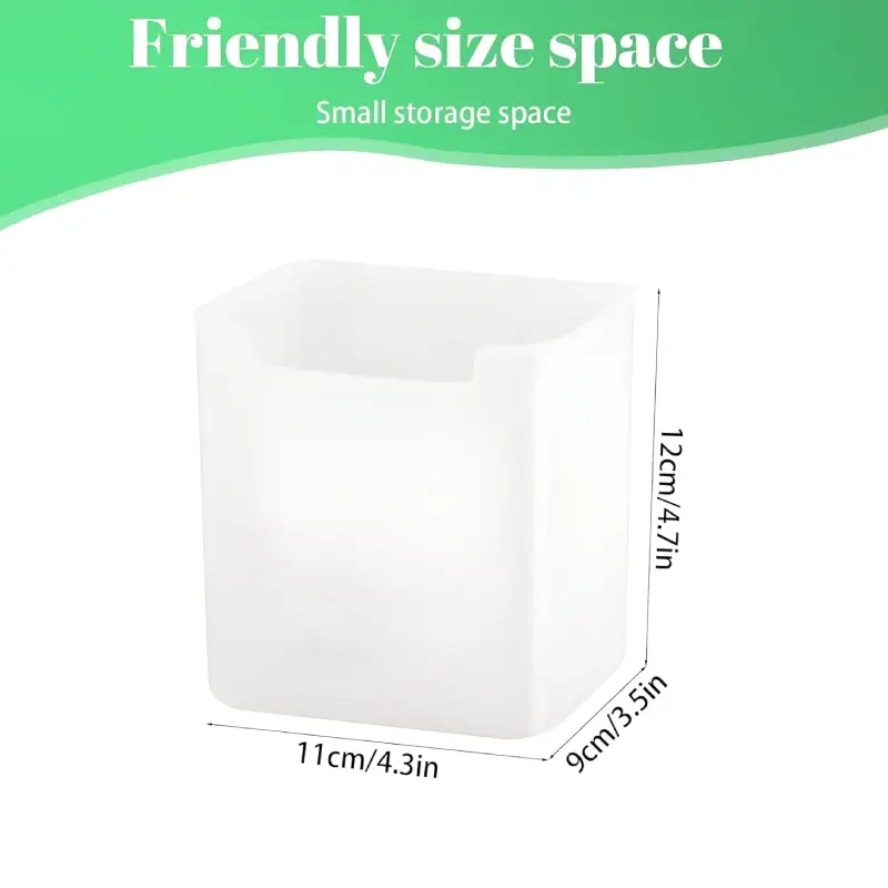 Shopsy Set of 6 Transparent Fridge Side Door Storage Boxes - 1000ml Shopsy Transparent Fridge Side Door Storage Boxes