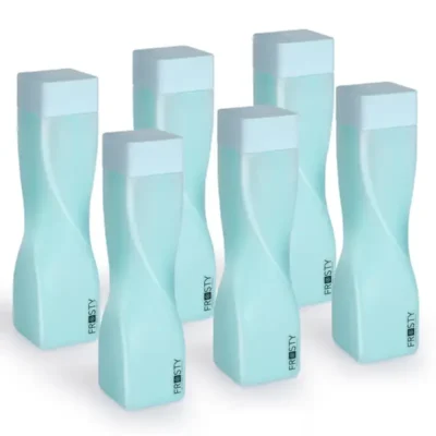Shopsy Premium Twisted Square Fridge Water Bottles